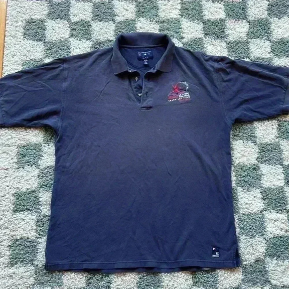 US Olympics Team Trials Track and Field Sacramento 2000 - Men’s Polo Size XL - Picture 2 of 5